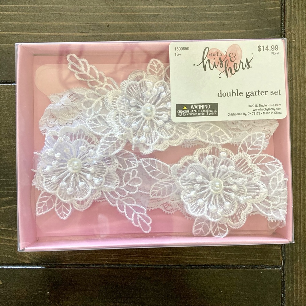 Lace Double Garter Set